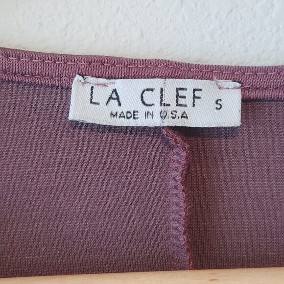 LA CLEF Purple Long Sleeve Dress - Picture 5 of 7